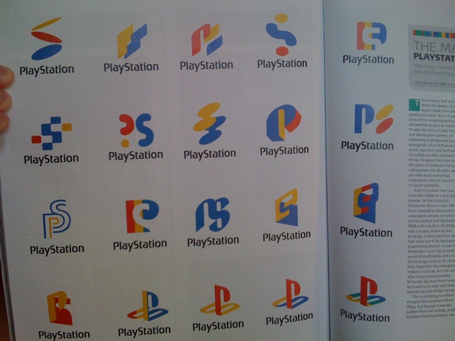 The history of the PS logo
