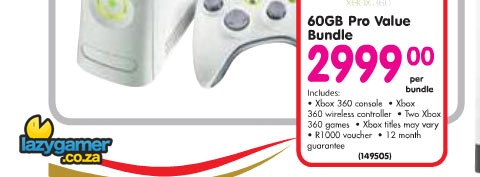 xbox 360 price south africa makro