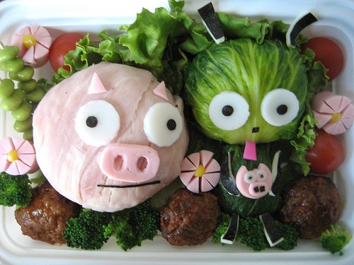 bento - 007 - piggy and GIR