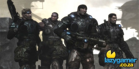 Gears of war 3 has 3 player local coop. For campaign only though