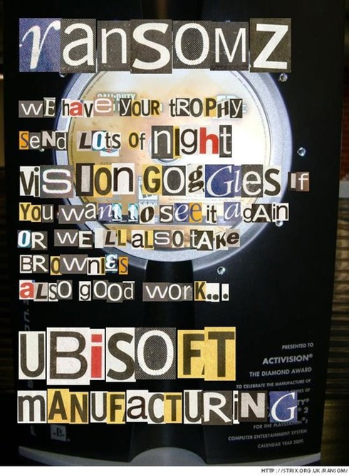 Ubisoft Ransom