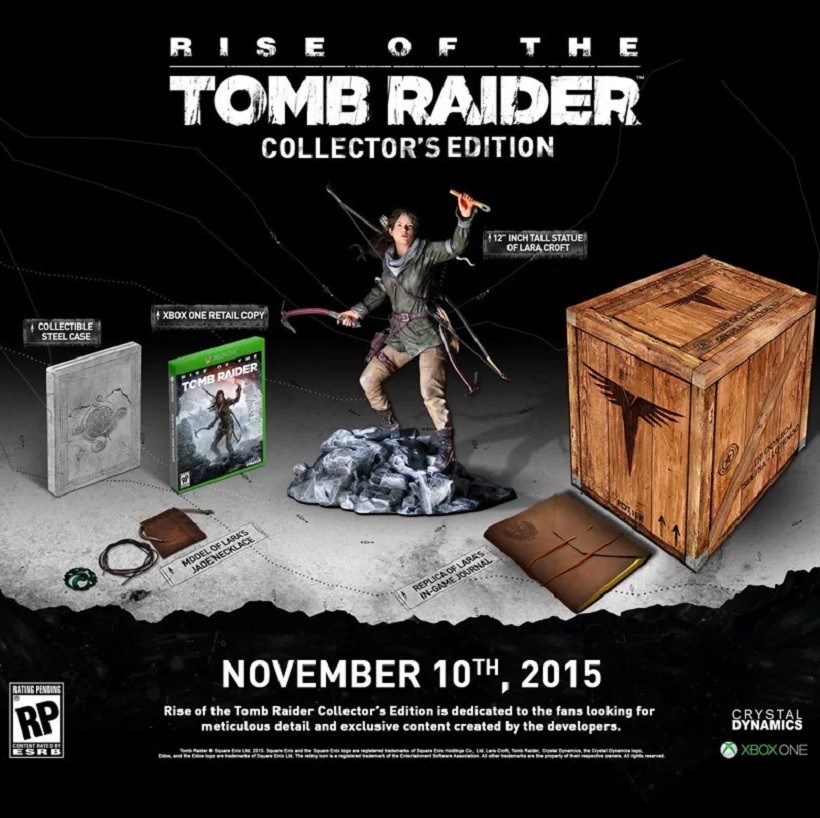 Rise Of The Tomb Raider Collector's Edition Revealed