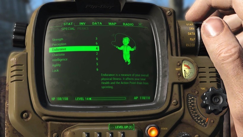 How Fallout 4's levelling works