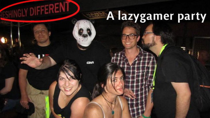A lazygamer party