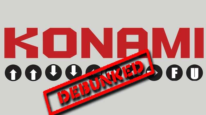 Konami debunk