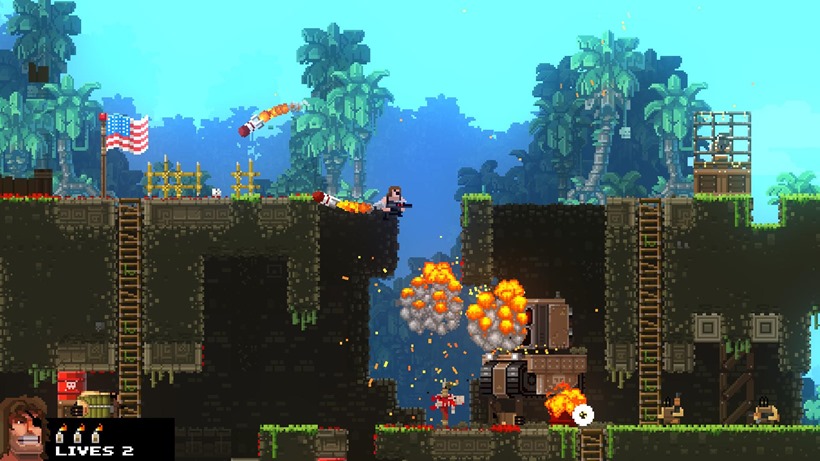 Broforce Preview - New Characters, Abilities Shown In Gameplay