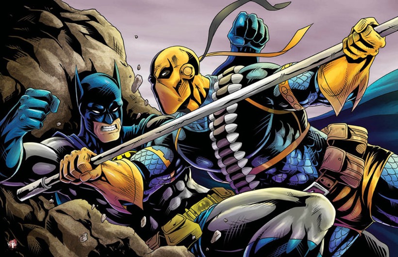 Deathstroke vs Batman