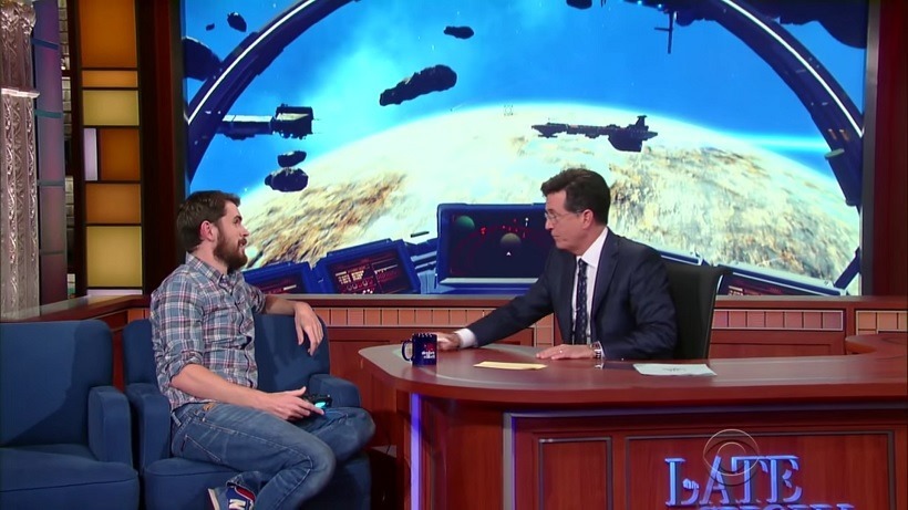 No Man's Sky on The Late Show