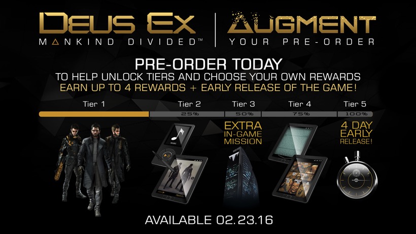 Augmented preorder