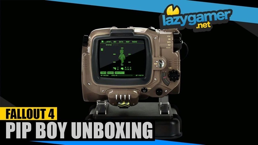 FALLOUT 4 PIPBOY EDITION UNBOXING & COLLECTION 