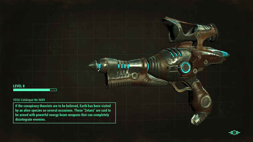 Fallout alien blaster