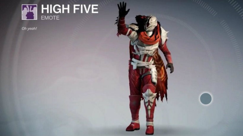 High five destiny