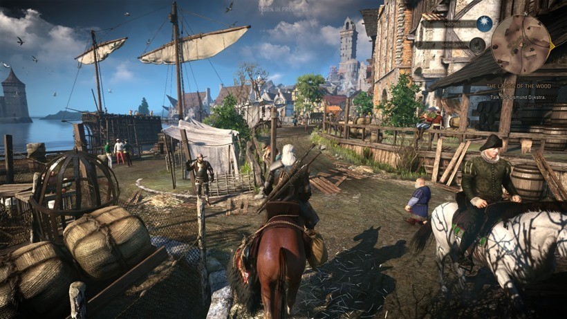 The Witcher 3 benefitted from it's open-world, with the game's structure and density encouraging exploration