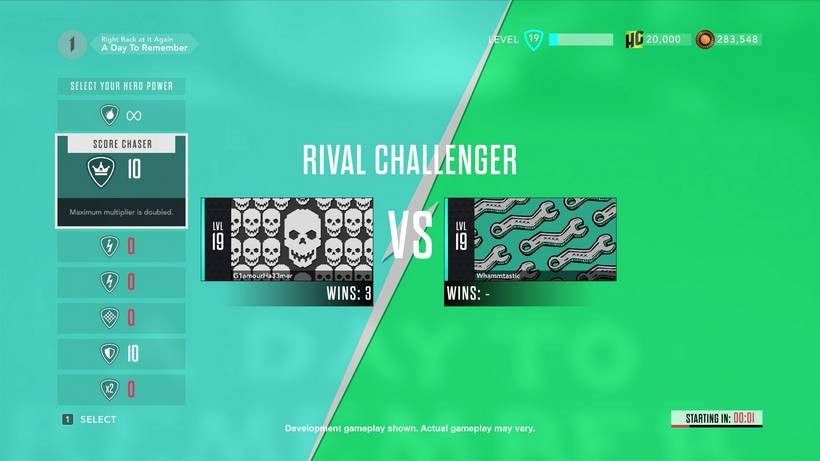 Rivals Challenges 1