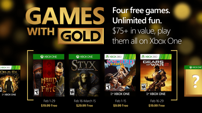 GamesWithGoldFeb2016