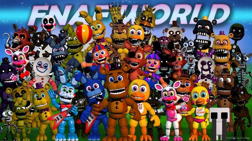 Five nights at freddy's world