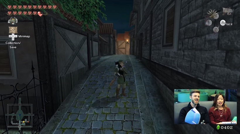 New The Legend of Zelda Twilight Princess HD footage...with a cat