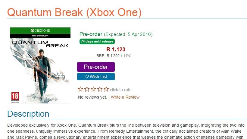 Quantum-Break