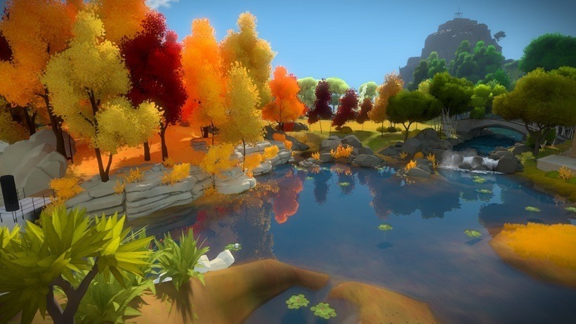The Witness has some colourblind blocking puzzles