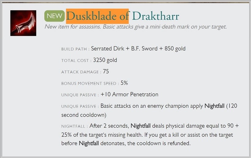 Duskblade