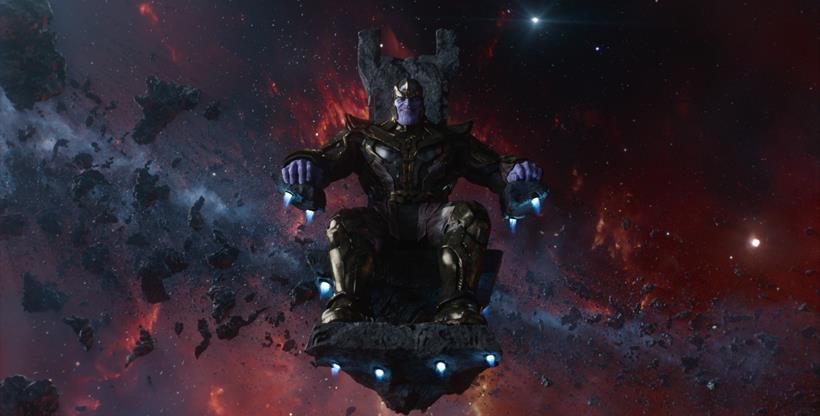 Marvel's Guardians Of The Galaxy Thanos (voiced by Josh Brolin) Ph: Film Frame ©Marvel 2014