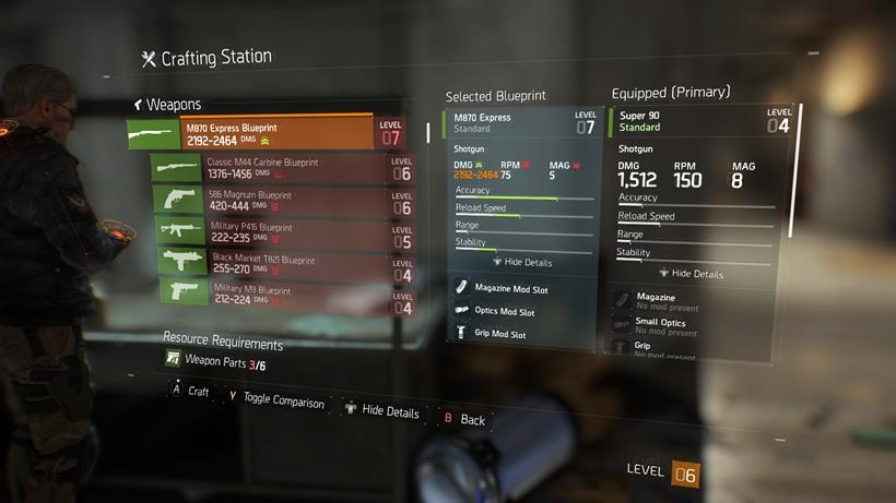 The Division Crafting (2)