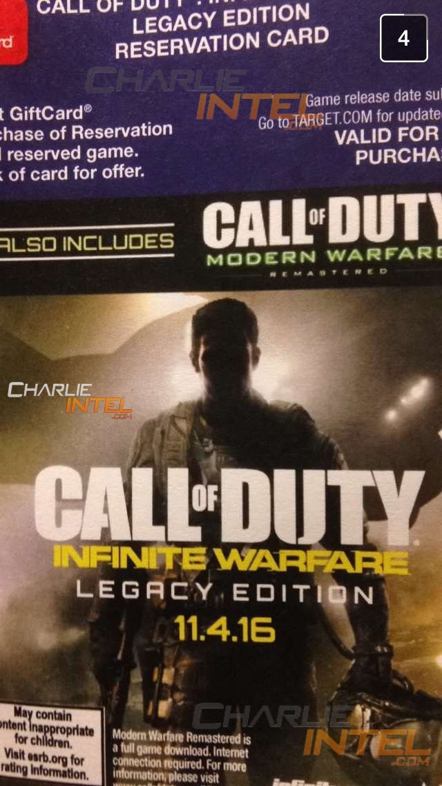 Call of Duty Modern Warfare Remastered leaked