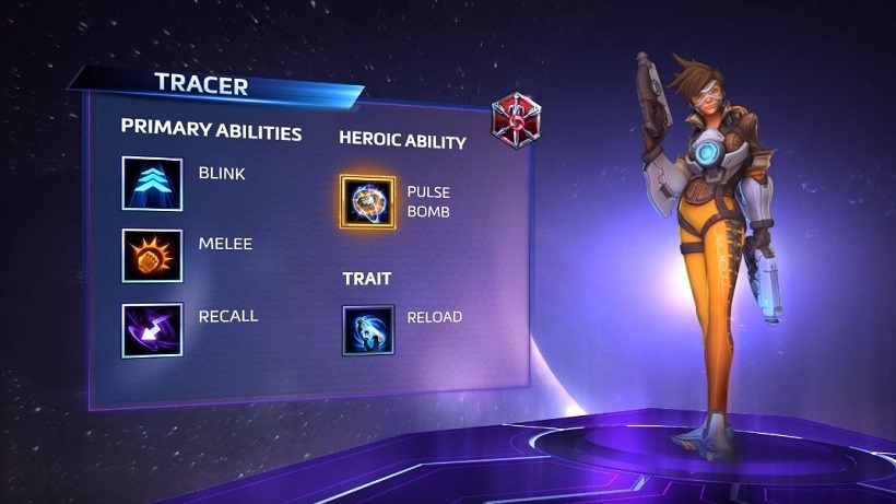 Tracer Heroes of the Storm