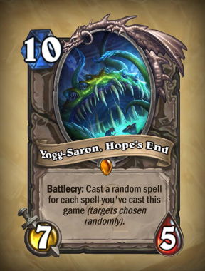 udstødning Grænseværdi genopretning Yogg-Saron and other cards are getting nerfed in an upcoming Hearthstone  patch