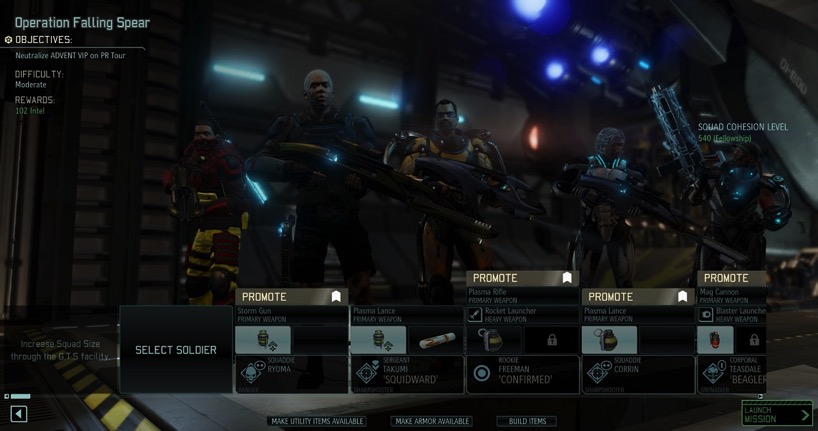 XCOM 2 squad cohesion