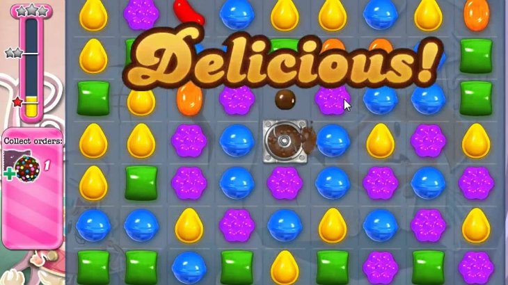 Candy crush delicious
