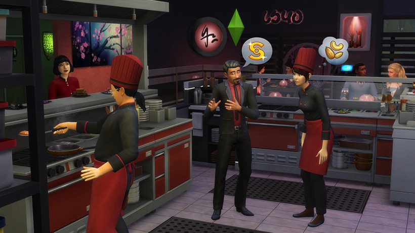 Sims 4 dine out 1