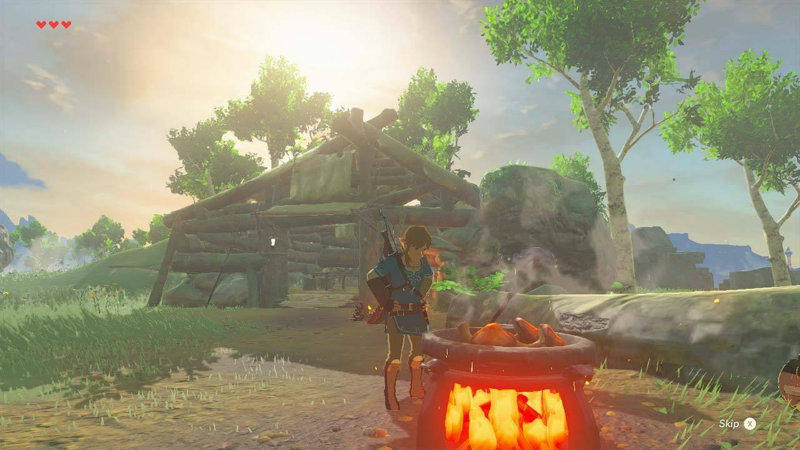 Legend of Zelda Breath of the Wild Cooking