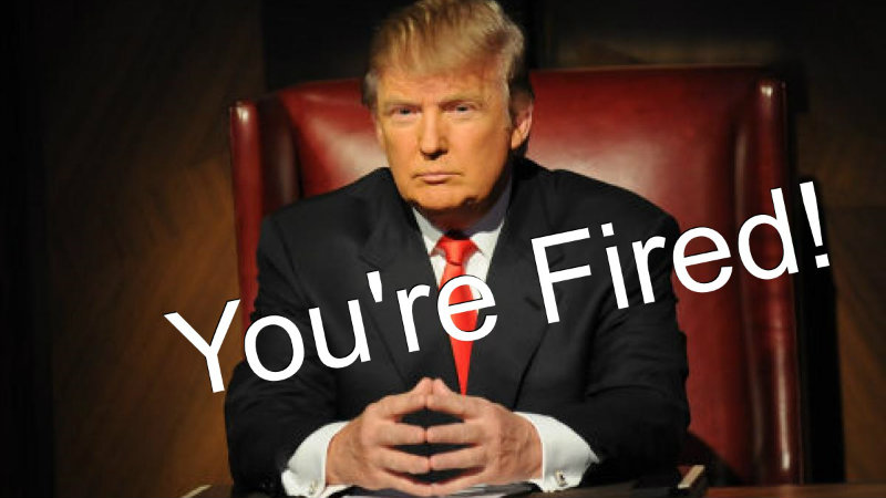 Donald trump youre fired