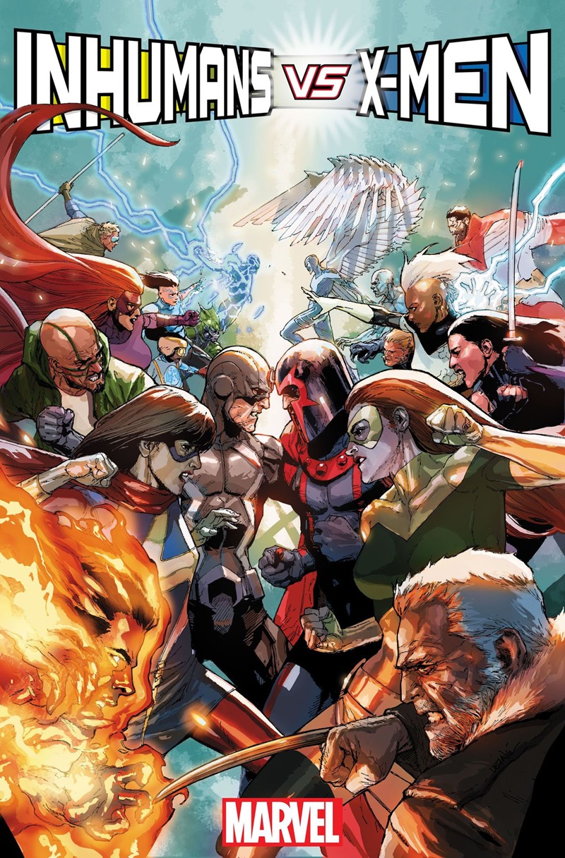 Inhumans Vs X-Men