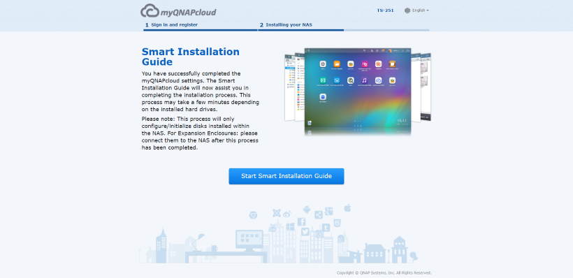 QNap installation