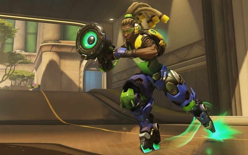 A DJ Hero turntable sure makes playing Overwatch’s Lúcio a lot more entertaining herader