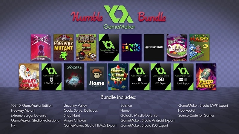 Humble GameMaker Bundle