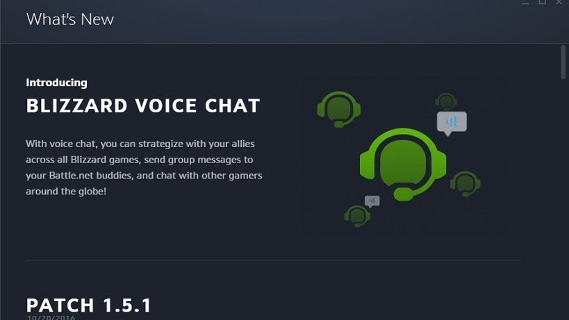 Blizzard finally has its own voice chat