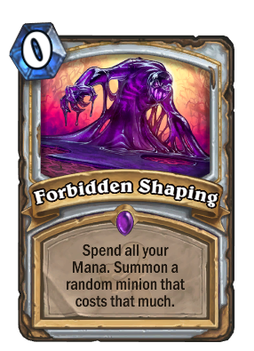 Forbidden Shaping