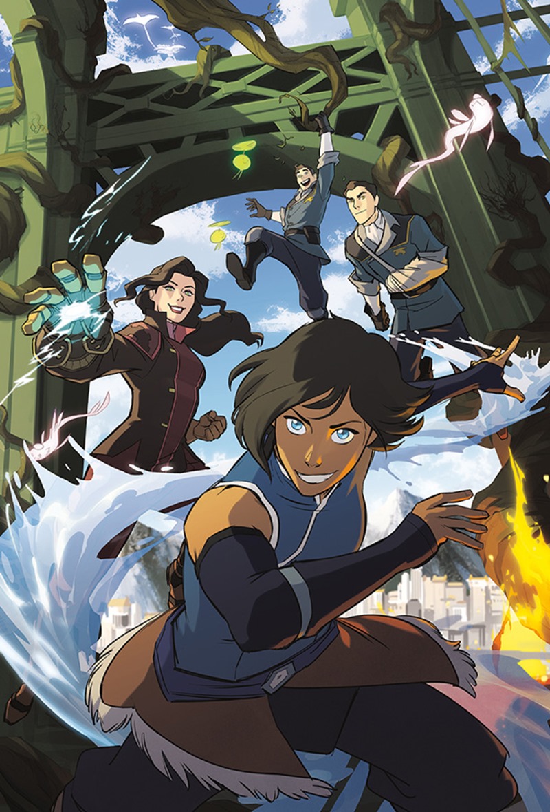 The Legend of Korra returns in a new graphic novel series in 2017