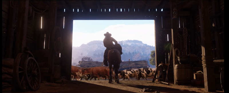 RDR2 trailer screen 9