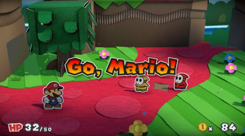 Super Paper Mario Color Splash 1