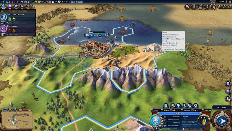 City close up civ vi