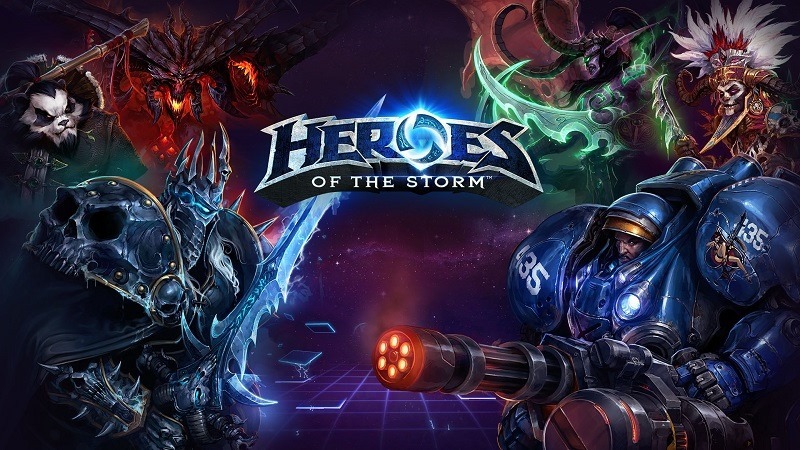 Heroes of the Storm header