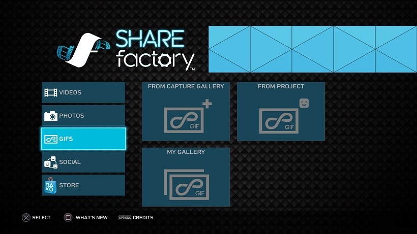 Sharefactory supports gifs now