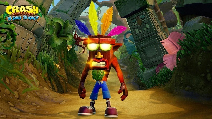 Crash remake comparison