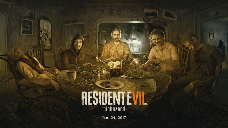 Resident Evil 7 baker family