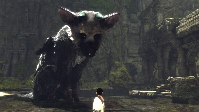 The boy and Trico- The Last Guardian  Shadow of the colossus, Character  illustration, Mythical creatures