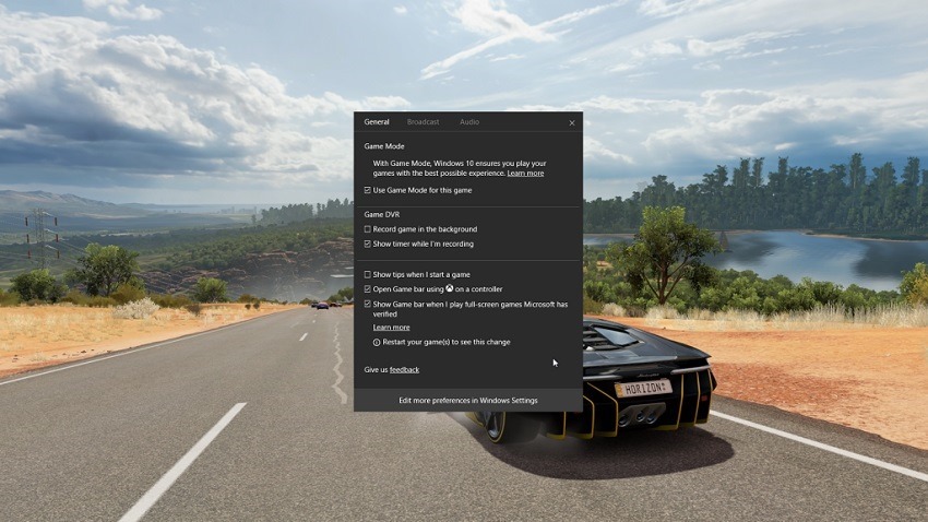 Windows 10 Game Mode detailed further 2